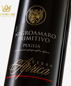 Rượu Vang Ý Negroamaro Primitivo Puglia Terra Aprica