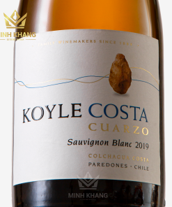 Rượu vang Chile Koyle Costa Cuarzo Sauvignon Blanc đầy sức sống
