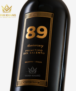 Rượu vang đỏ 89 Anniversary Primitivo Del Salento – Hương vị vương vấn, nhớ mãi không quên